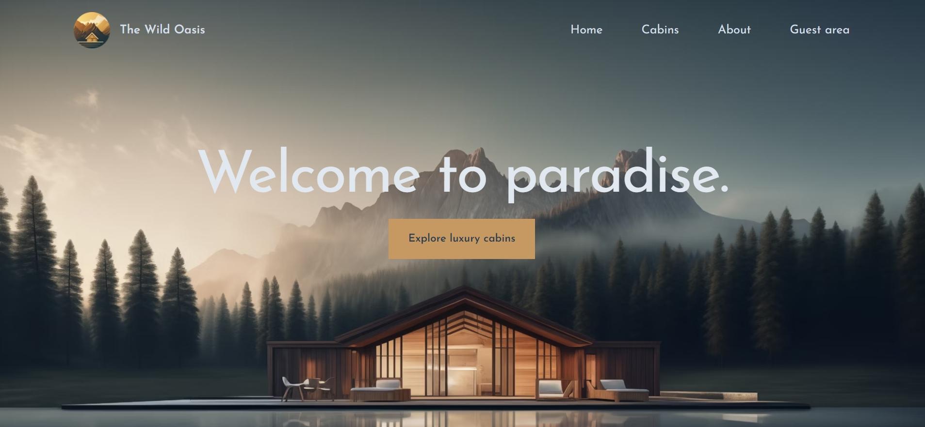 The Wild Oasis: Guests project image